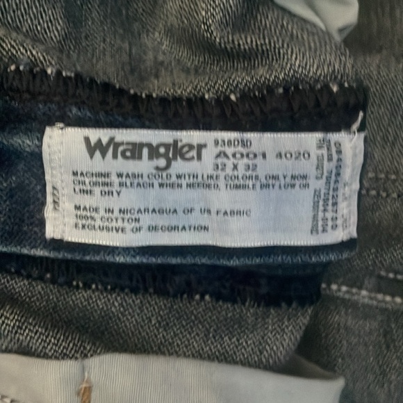 PreOwned Wrangler Cowboy Jeans Good Condition Size 32x 32 Ultra Flex 30X32 . - Picture 6 of 16